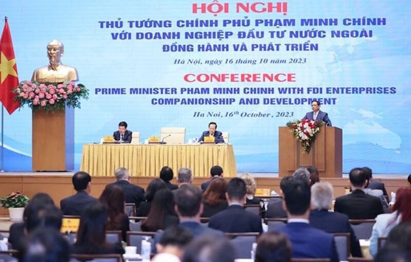 Hội nghị giữa các doanh nghiệp FDI ngày 16/10/2023