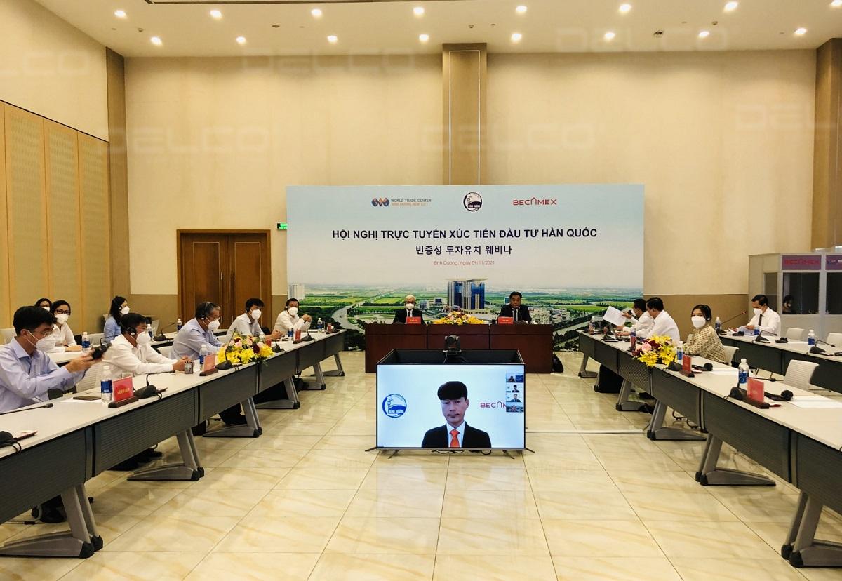 Hội thảo trực tuyến xúc tiến đầu tư Hàn Quốc