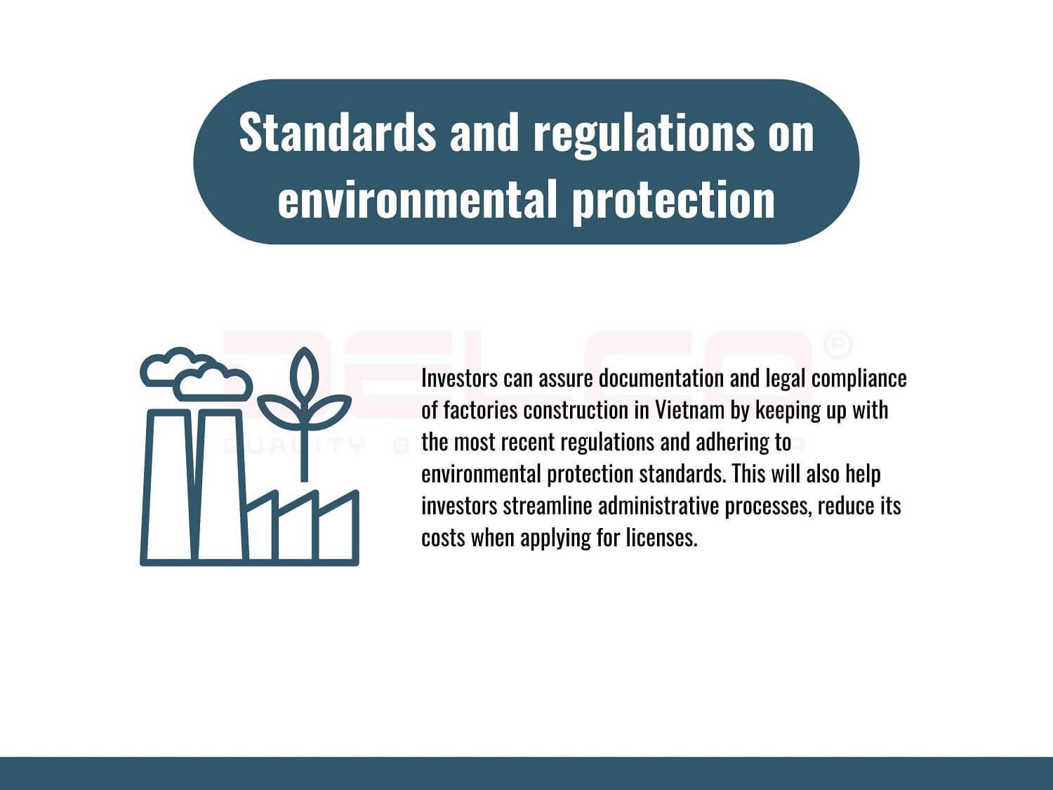 Standards and regulations on environmental protection