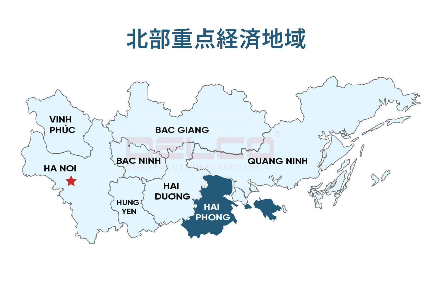 北部重点経済地域 北部重点経済地域