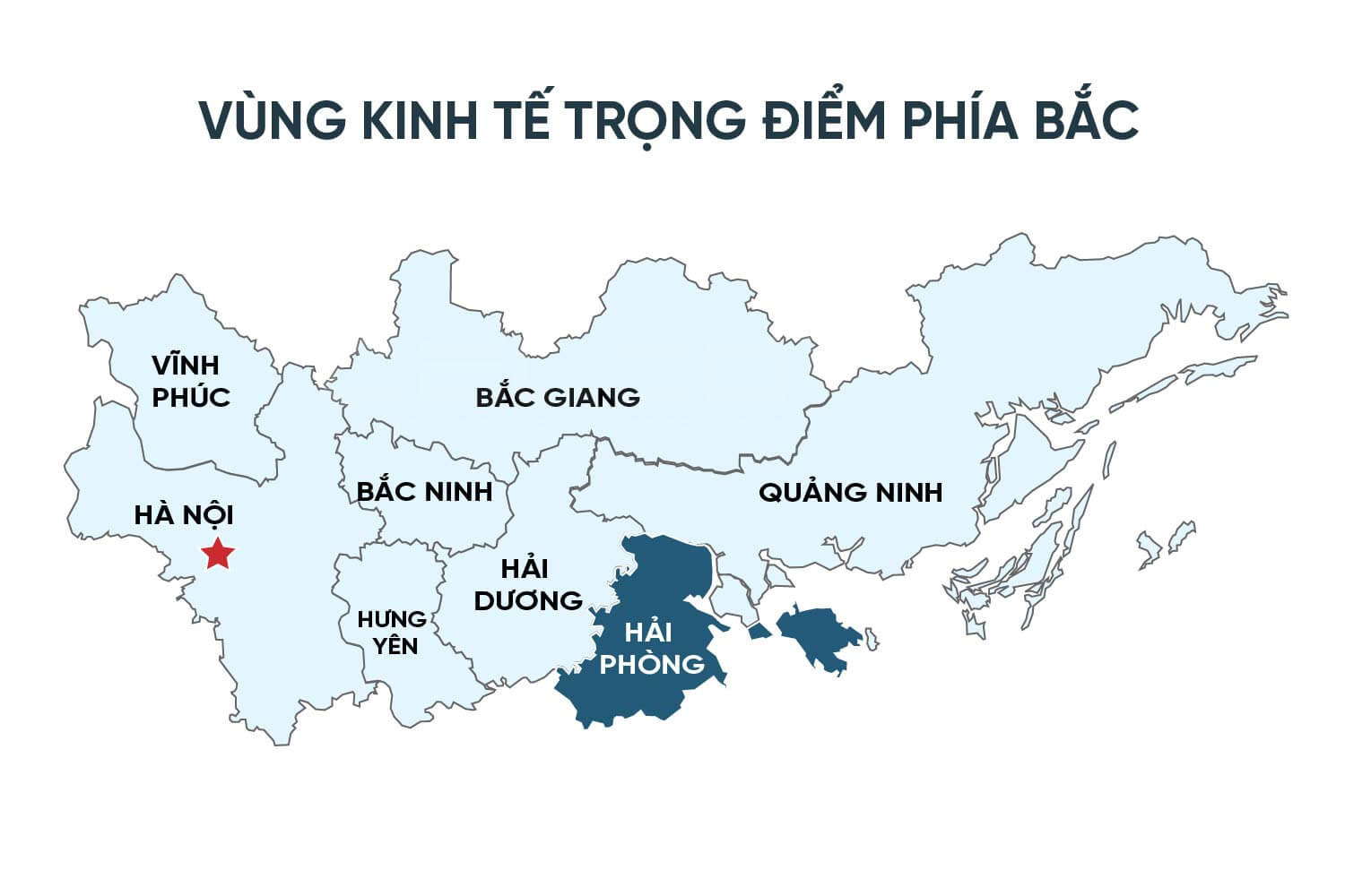 Hải Phòng có vị trí địa lý đắc địa với cảng biển lớn nhất miền Bắc