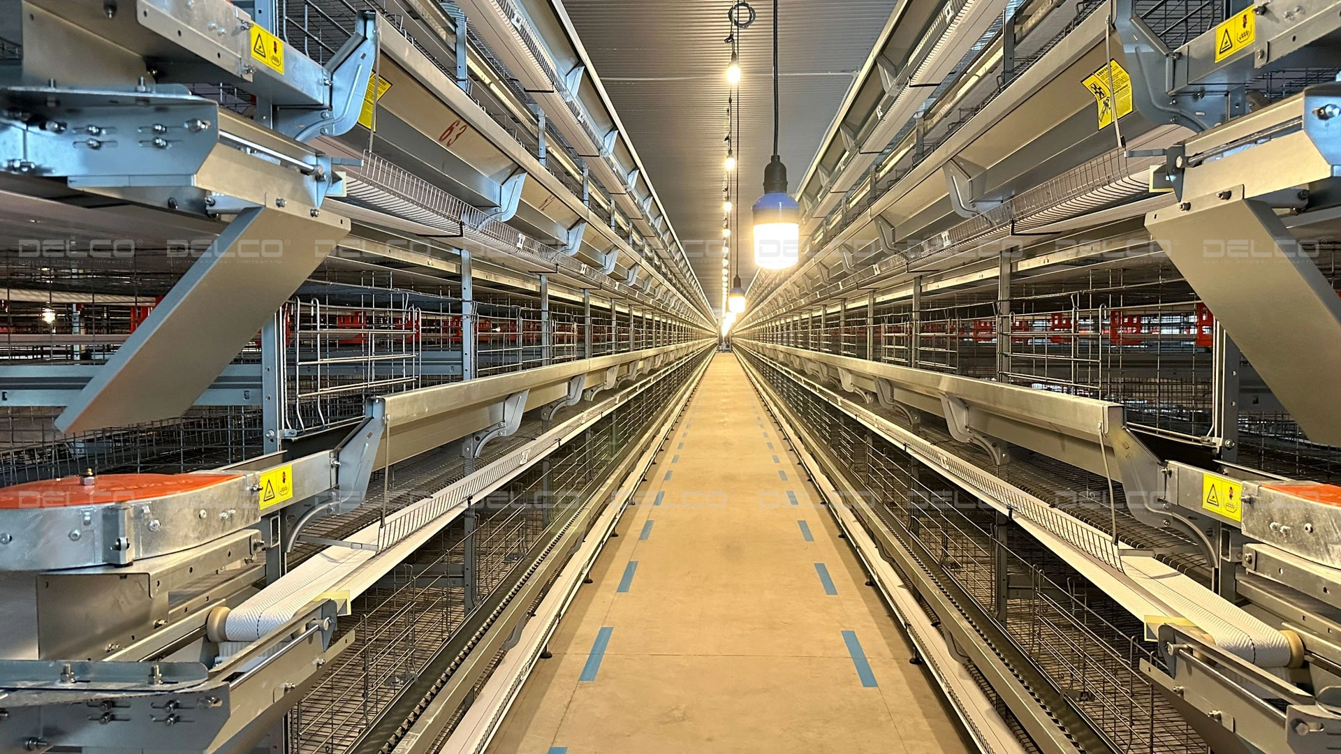 โครงการขยายฟาร์มเทคโนโลยีขั้นสูงของ DELCO – โรงเลี้ยงไก่ 3