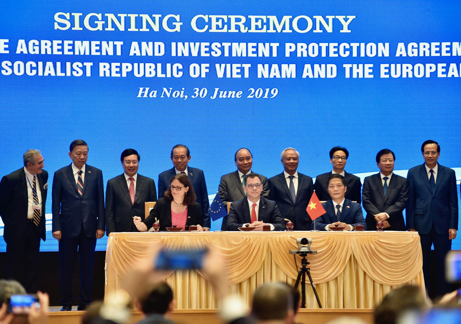 Việt Nam ký kết hiệp định thương mại tự do EVFTA với các nước Liên minh châu Âu