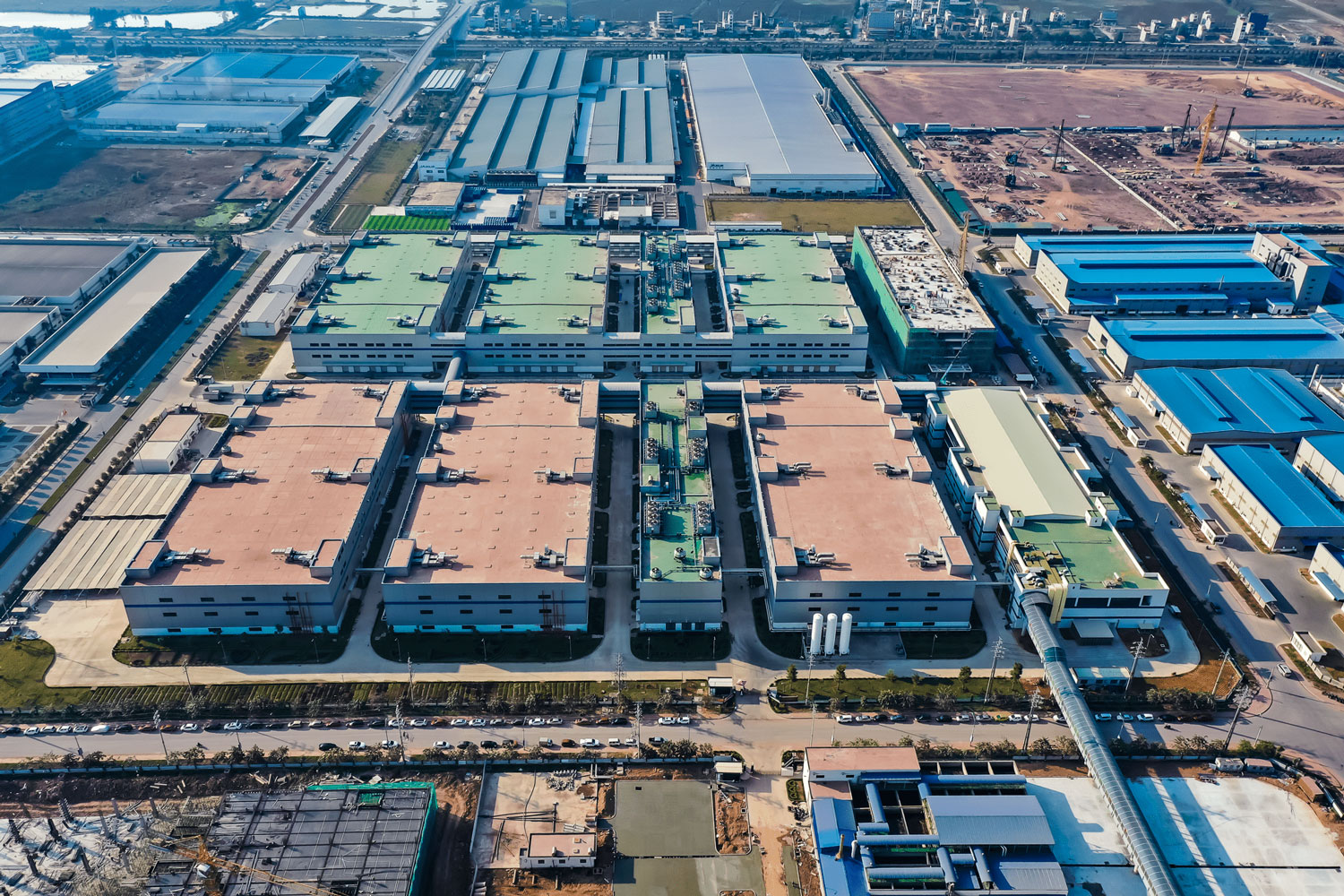 Nhà máy Foxconn tại Bắc Giang.