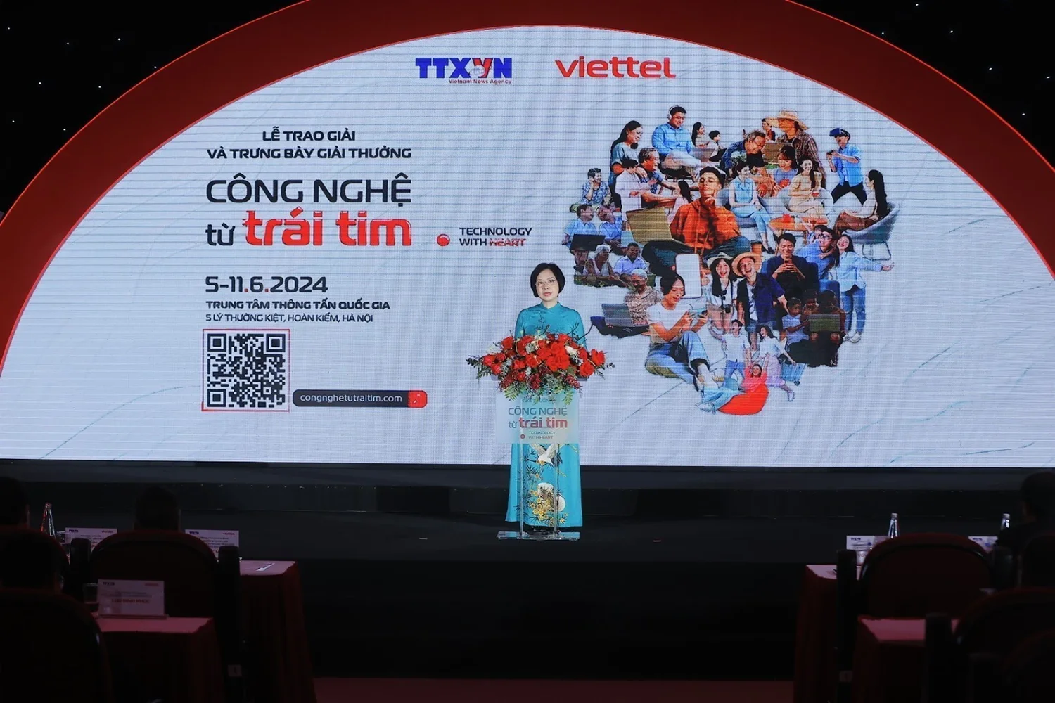 Tổng Giám đốc Thông tấn xã Việt Nam phát biểu tại lễ trao giải