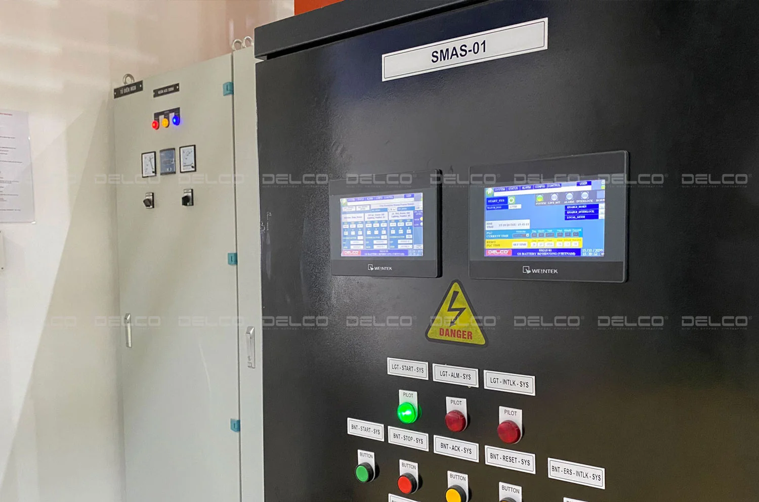 Hệ thống BMS cho nhà xưởng do DELCO thiết kế và thi công