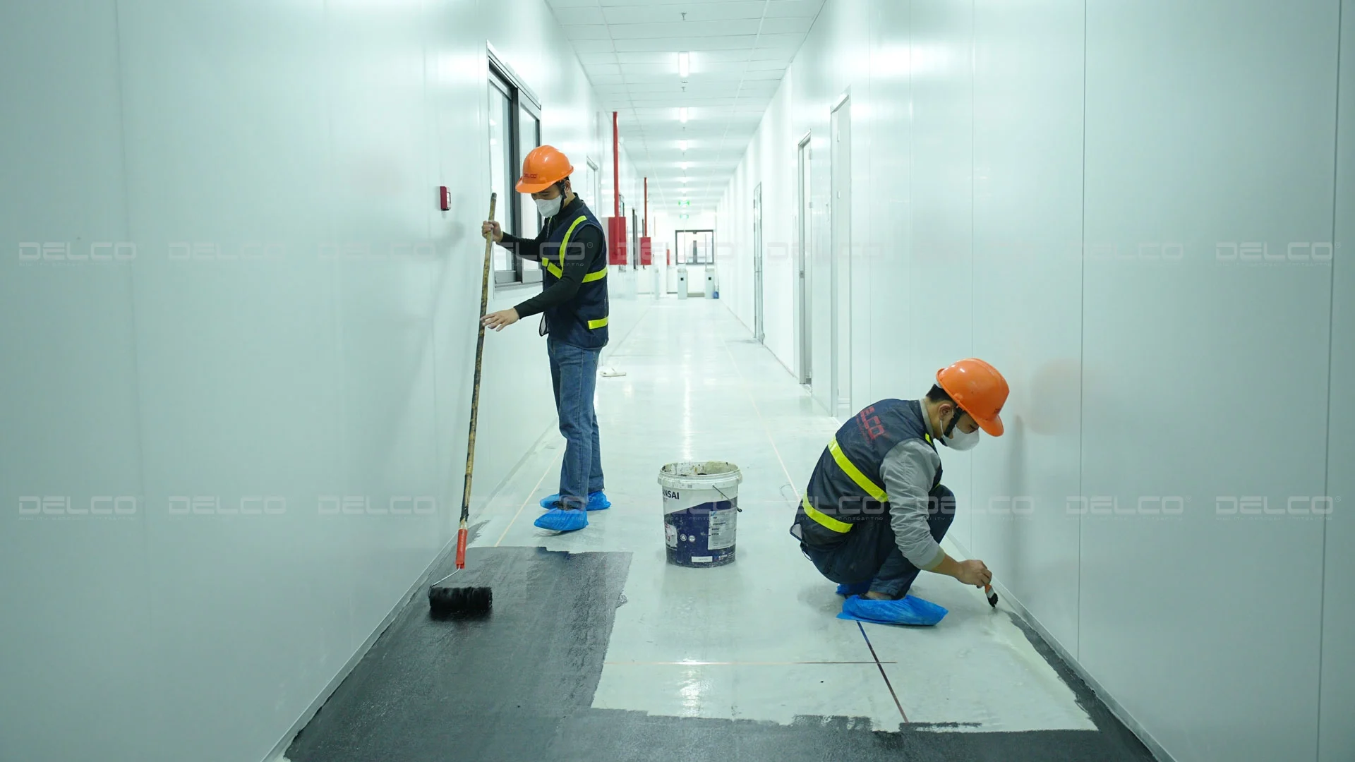 VITAL LINK工場のフィットアウト工事