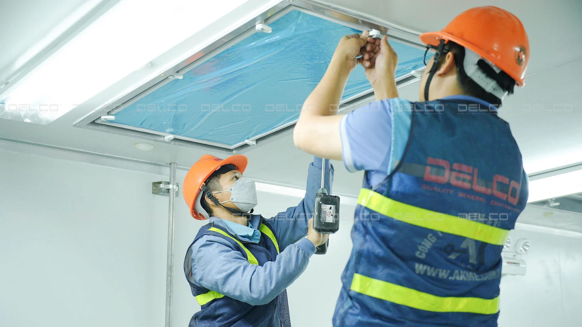 VITAL LINK工場のフィットアウト工事