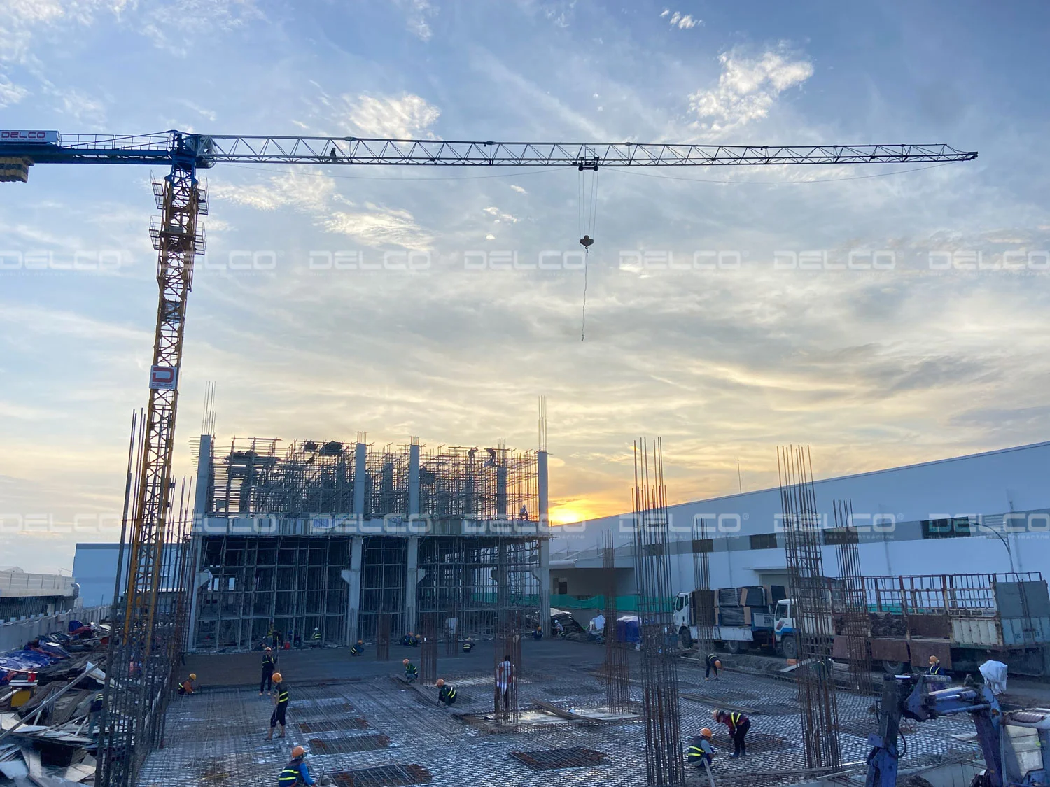DORCO Living Vina Factory project by DELCO as general contractor