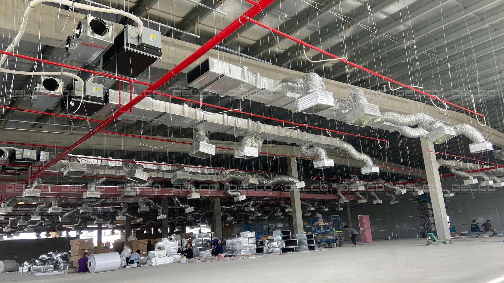 KLW 工場の電気・機械設備工事