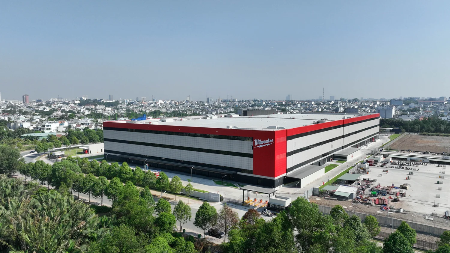 The Milwaukee factory by TTI Group in Ho Chi Minh City was awarded LEED Gold certification
