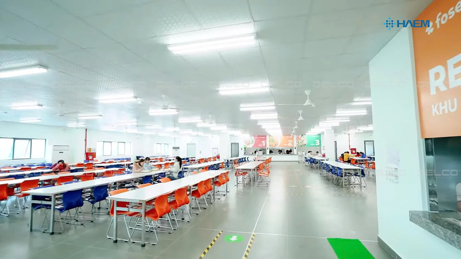 Haem Vina factory, by Delco as the Design - Build fitout contractor, is certified to ISO 45001.
