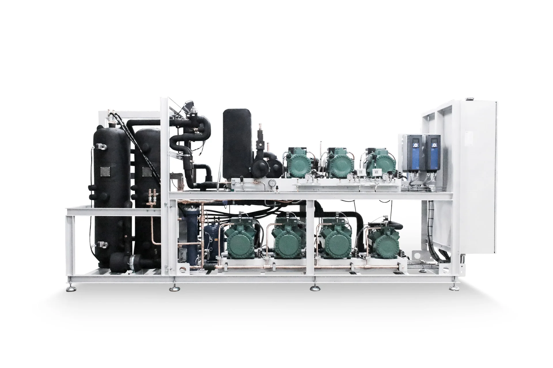 CO₂ cooling system in use.